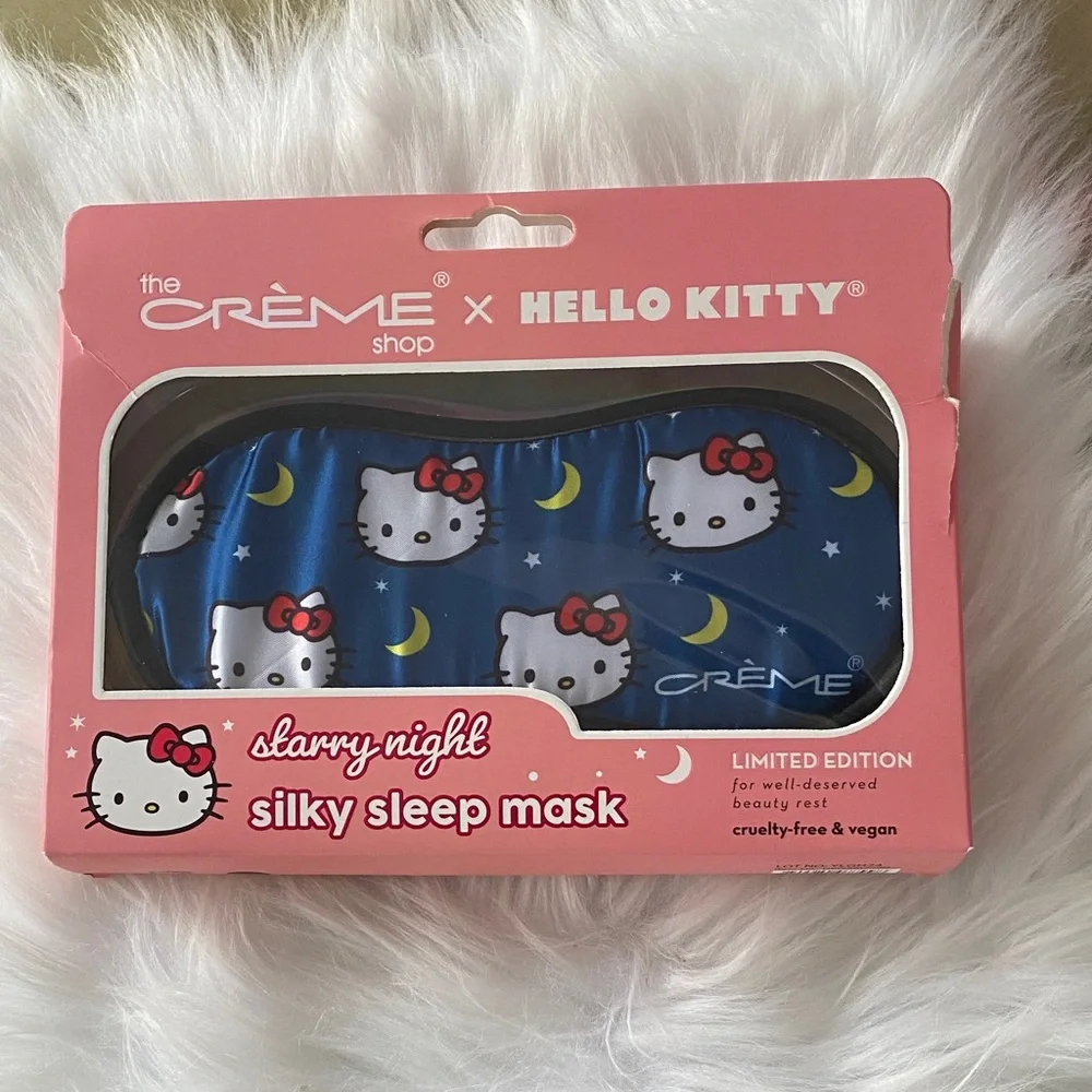 Crème x Hello Kitty Starry Night Silky Sleep Mask - New in box